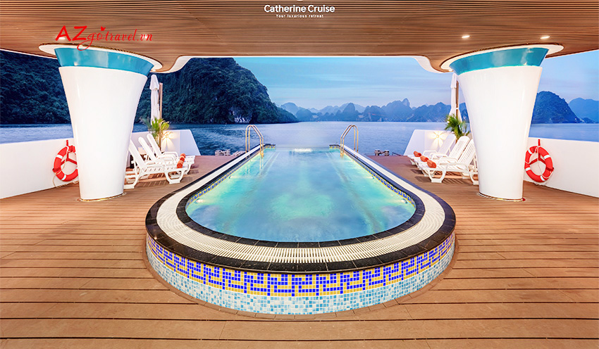 Du thuyền Catherine Vịnh Hạ Long 2 ngày 1 đêm