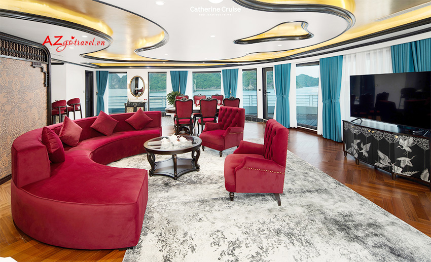 Du thuyền Catherine Vịnh Hạ Long 2 ngày 1 đêm