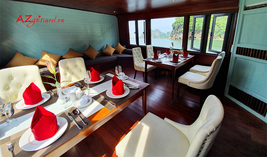 Tàu riêng thăm Vịnh Hạ Long 18 khách