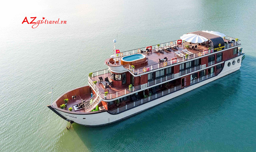 Top 20+ du thuyền Vịnh Lan Hạ 5 sao đẹp nhất hiện nay