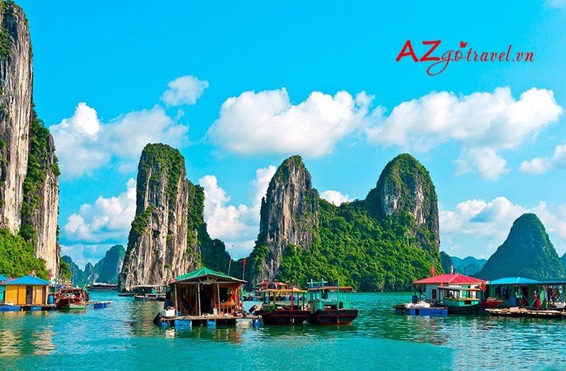 Làng chài Cái Bèo Vịnh Lan Hạ
