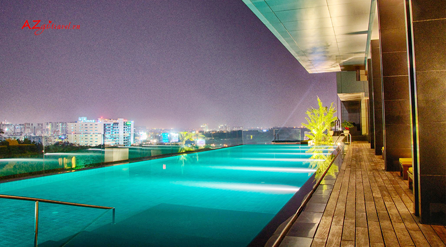 Bể bơi khách sạn Wyndham Legend Hạ Long