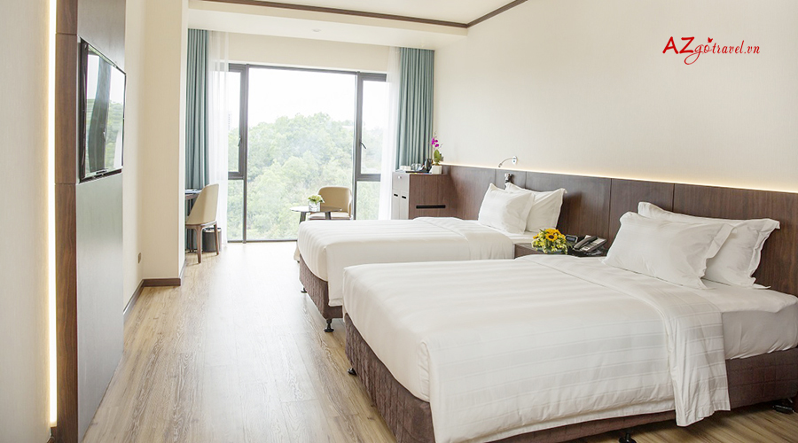 Phòng Superior Premier khách sạn wyndham legend Hạ Long