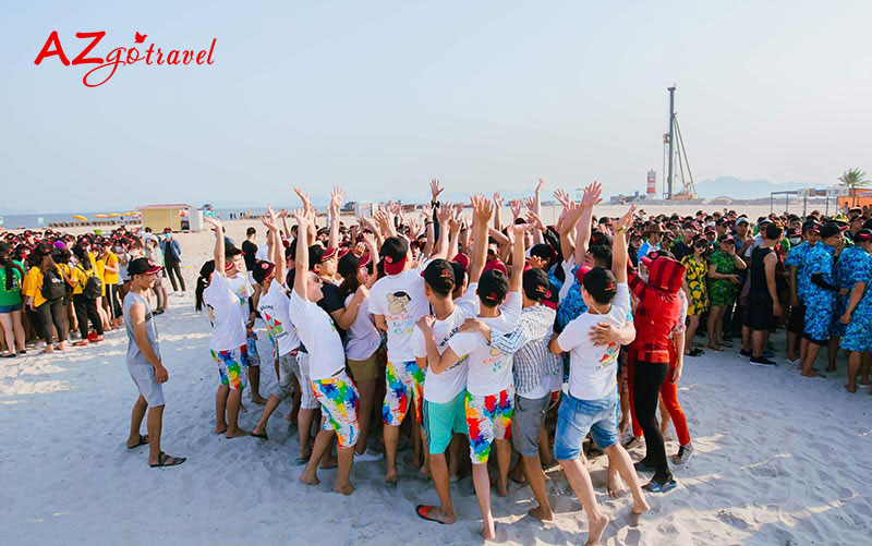 12 trò chơi team building vui nhộn bãi biển