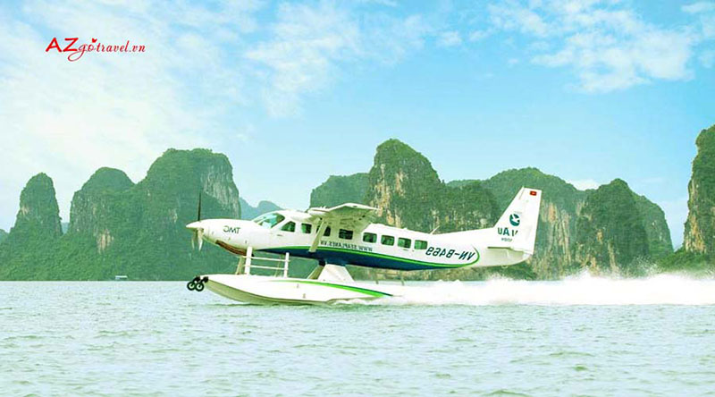 Bay thuê chuyến Thủy phi cơ ngắm cảnh Vịnh Hạ Long