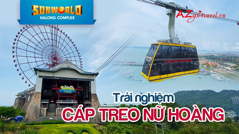 Các địa điểm vui chơi ở điểm đến của cáp treo Nữ Hoàng ở Hạ Long