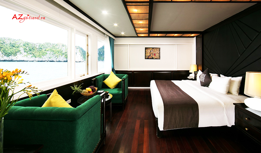 Dịch vụ Du thuyền La Regina Royal Vịnh Hạ Long 2 ngày 1 đêm không bao gồm