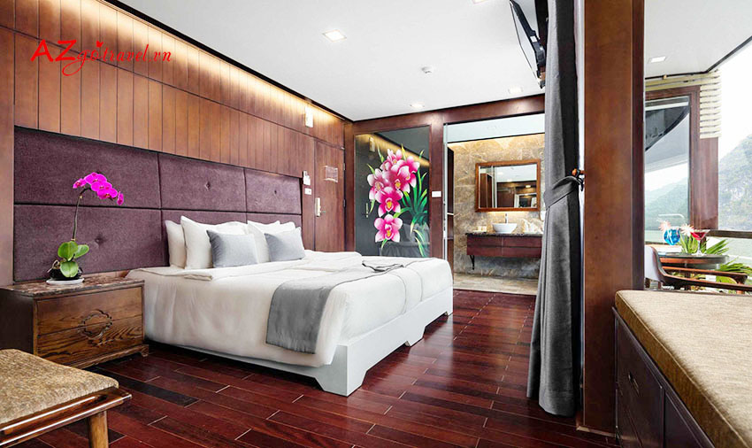 Dịch vụ du Thuyền Orchid Classic Vịnh Lan Hạ 2 ngày 1 đêm không bao gồm