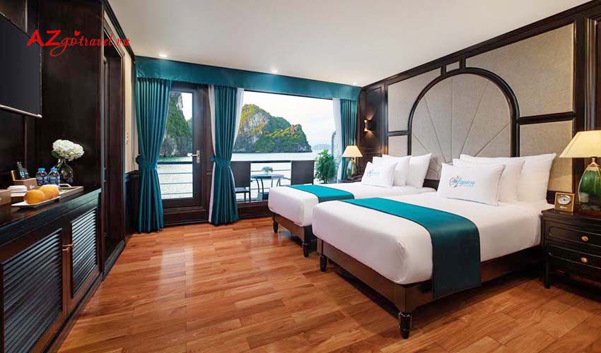 Giá phòng du thuyền Aspira Vịnh Lan Hạ 2 ngày 1 đêm