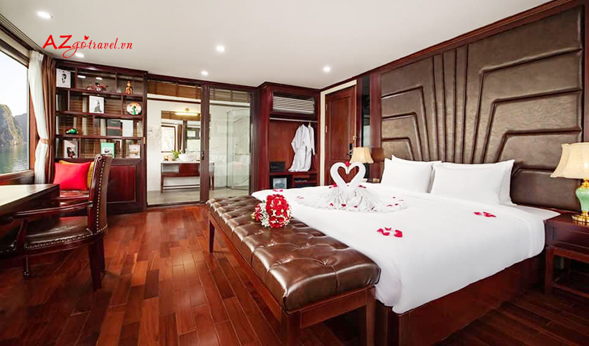 Giá du thuyền Dora Vịnh Lan Hạ 2 ngày 1 đêm