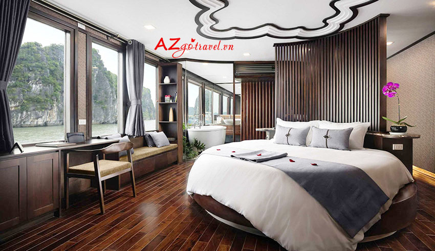 Giá Du Thuyền Orchid Classic Vịnh Lan Hạ 2 ngày 1 đêm