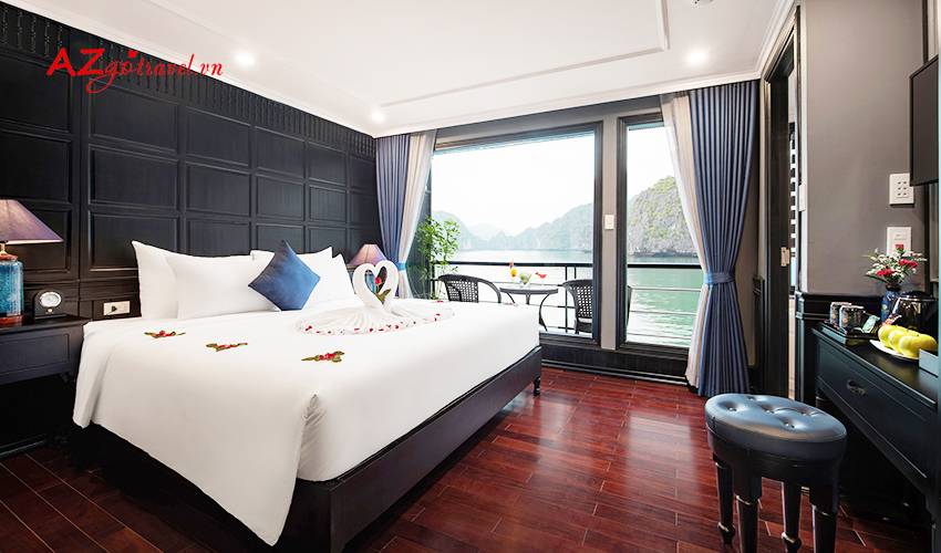 Giá phòng du thuyền Rosy Vịnh Lan Hạ 2 ngày 1 đêm  