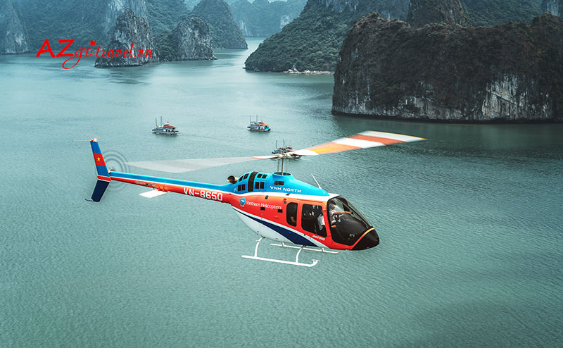 Giá Tour Trực thăng ngắm cảnh vịnh Hạ Long là bao nhiêu?