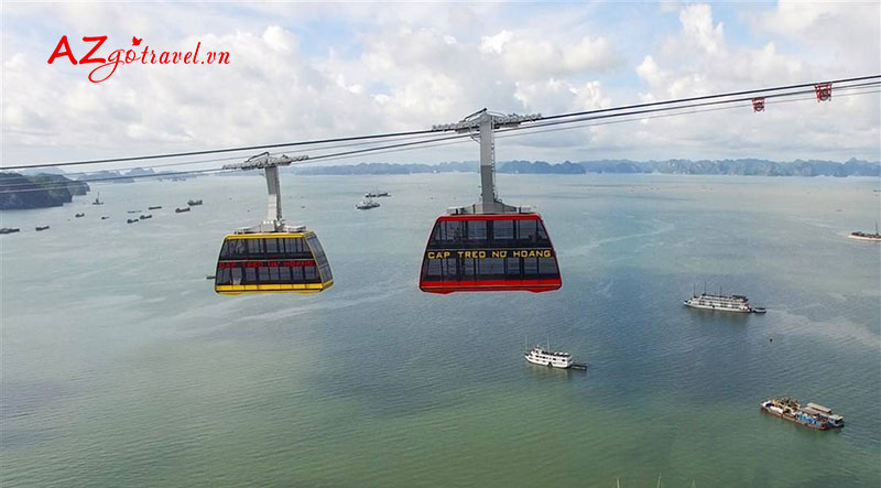 Giá vé và thời gian hoạt động của cáp treo Nữ Hoàng tại Hạ Long