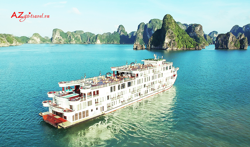 Lịch trình du thuyền Ambassador Vịnh Hạ Long 2 ngày 1 đêm
