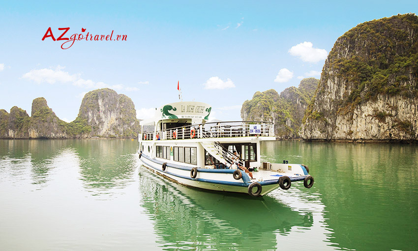 Lịch trình Tàu thăm Vịnh Hạ Long 6 tiếng tuyến 4