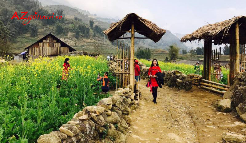 Lịch trình Tour Sapa - Cát Cát - Moana 2 ngày 1 đêm