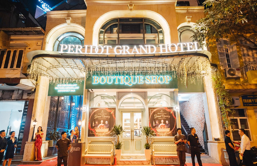 Khách sạn Peridot Grand Luxury Boutique Hà Nội
