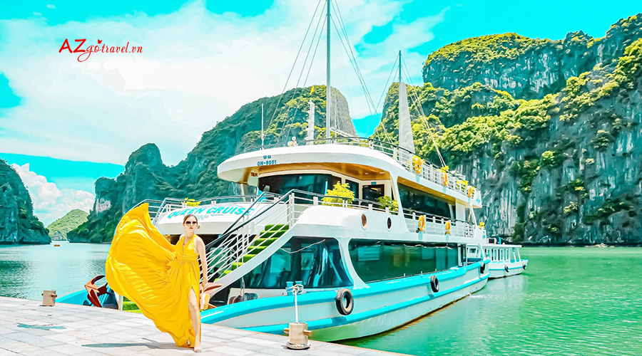 Tour Thăm Vịnh Hạ Long Tuyến 2 Bằng Queen Cruise