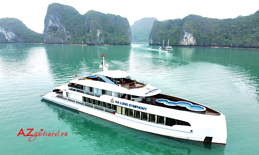 Tàu Thăm Vịnh Hạ Long 7 Tiếng Bằng Du Thuyền Symphony