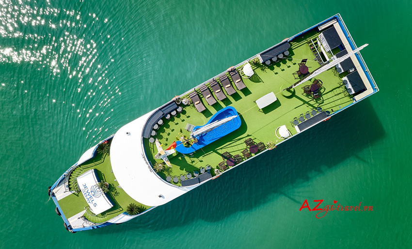 Tàu Thăm Vịnh Hạ Long 6 Tiếng Bằng Du Thuyền Jewels of the Bay