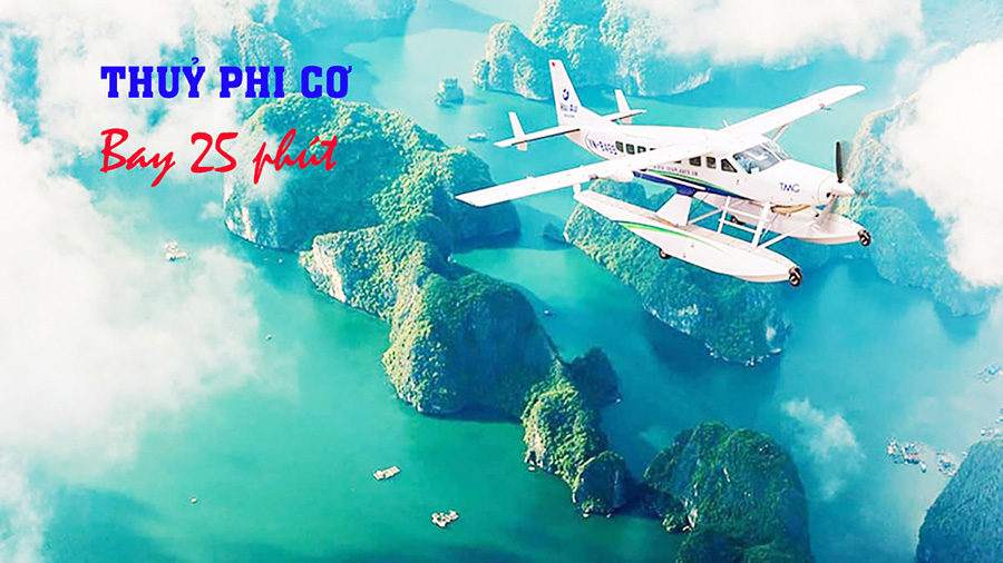 Tour Thuỷ Phi Cơ Ngắm Cảnh Vịnh Hạ Long