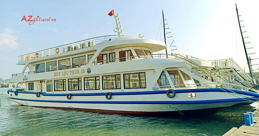 Tour Thăm Vịnh Hạ Long Tuyến 2 Bằng Tàu Huy Lộc