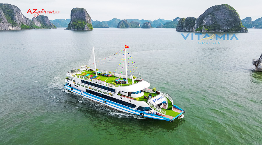 Tour Thăm Vịnh Hạ Long Tuyến 2 Bằng Vita Mia Cruise