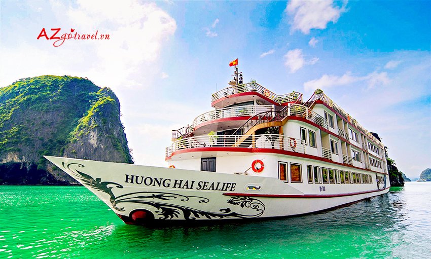 Du thuyền Hương Hải Sealife Vịnh Hạ Long 2 ngày 1 đêm