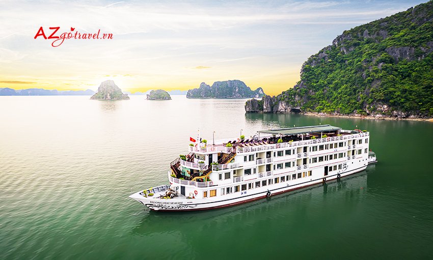 Du thuyền Hương Hải Sealife Vịnh Hạ Long 3 ngày 2 đêm