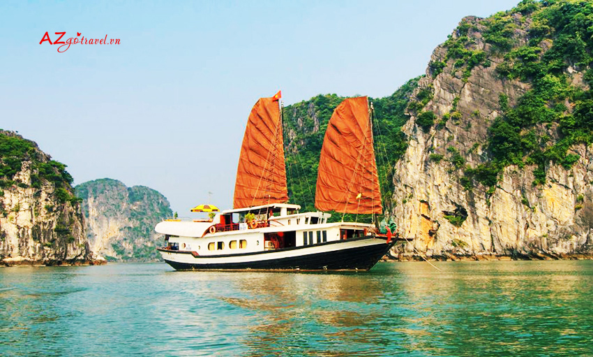 Du thuyền Prince Jun Vịnh Bái Tử Long 2 ngày 1 đêm